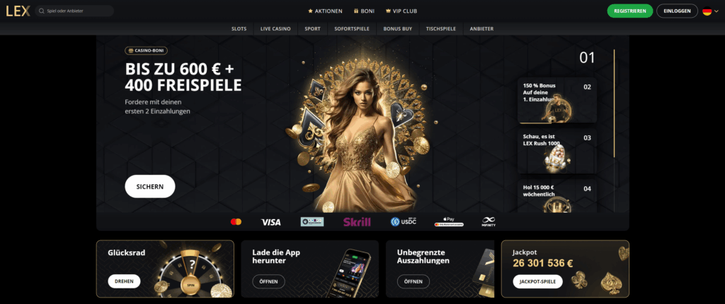 lex casino ohne einzahlung bonus